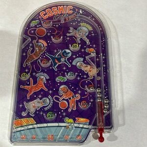 Cosmic cats in space handheld pinball toy